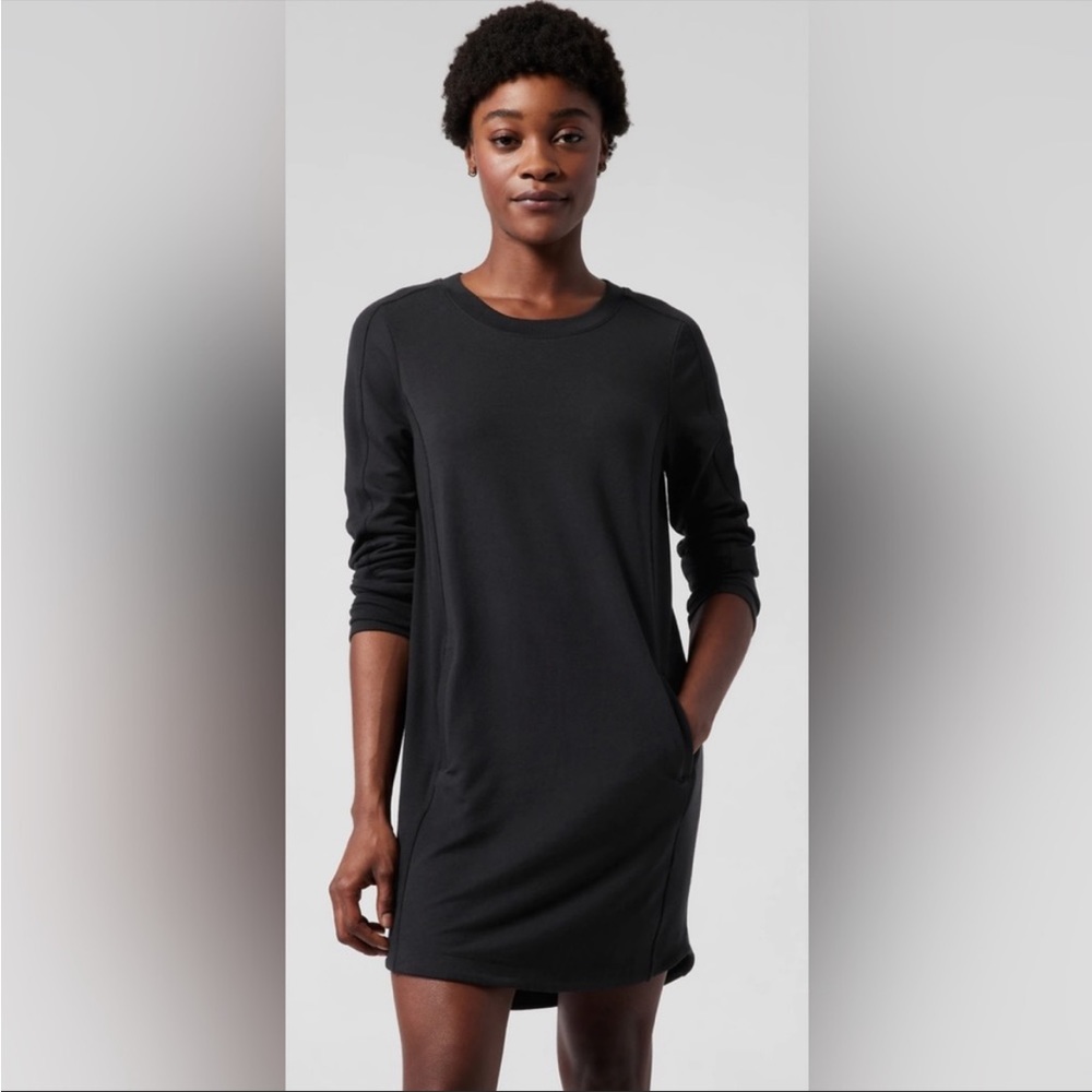 Athleta sweatshirt dress size M